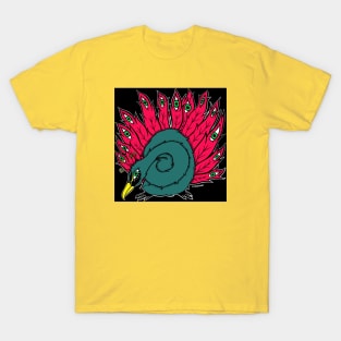 Peacock with Eyes T-Shirt